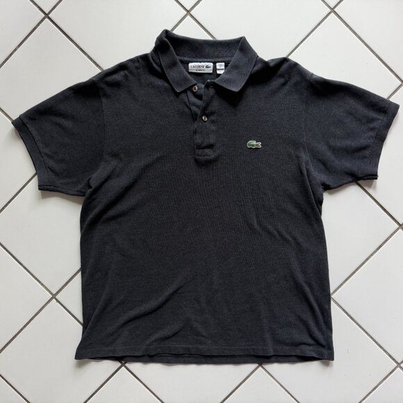 Lacoste classic fit polo – Charcoal – size L (FR 5) - Picture 1 of 9